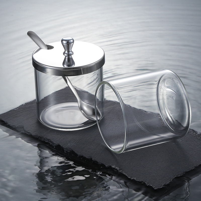 Seasoning Bottle High Borosilicate Glass Seasoning Box - Image 2