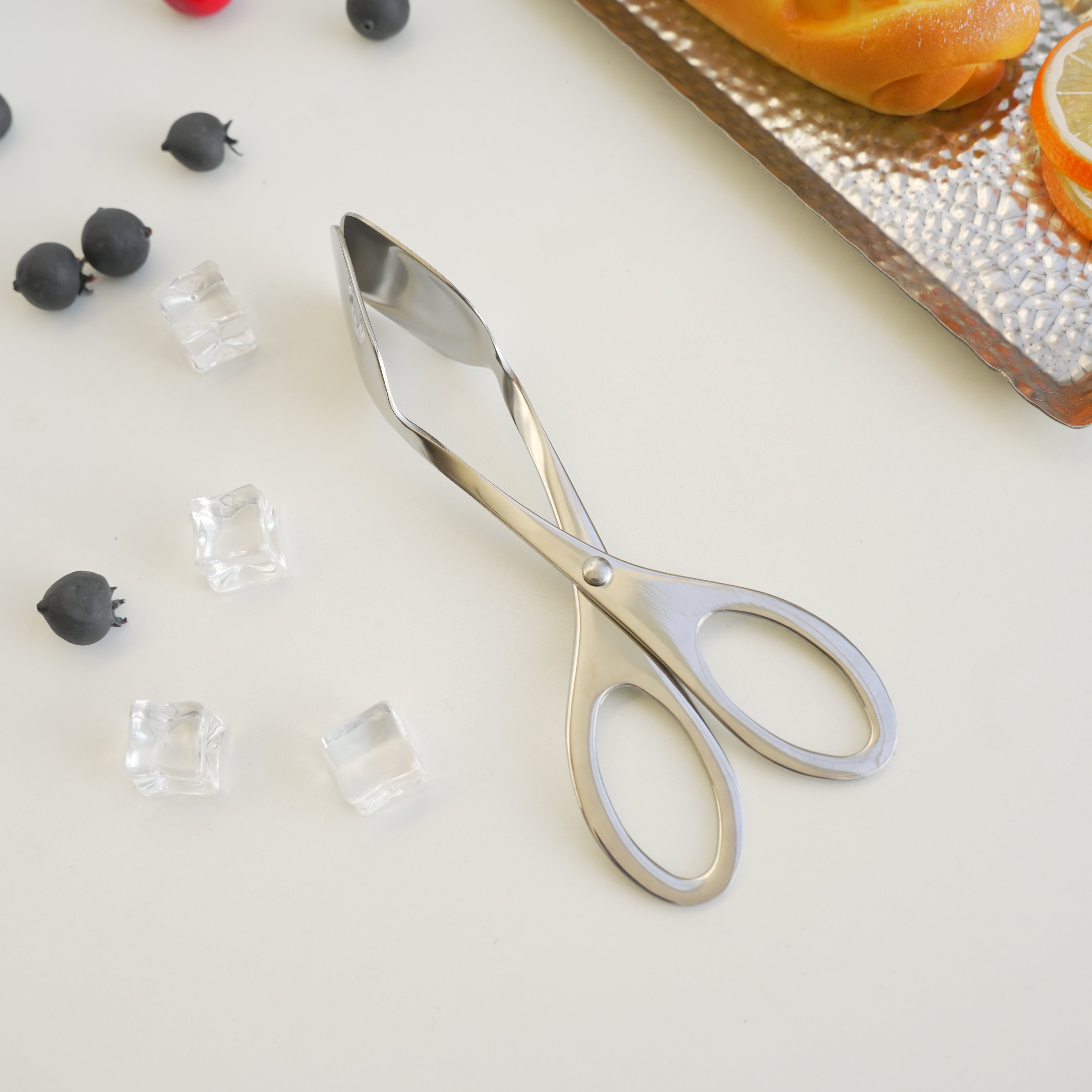 Small Clip Tong | Scissors shape | Gold Silver | Stainless Steel - Image 5