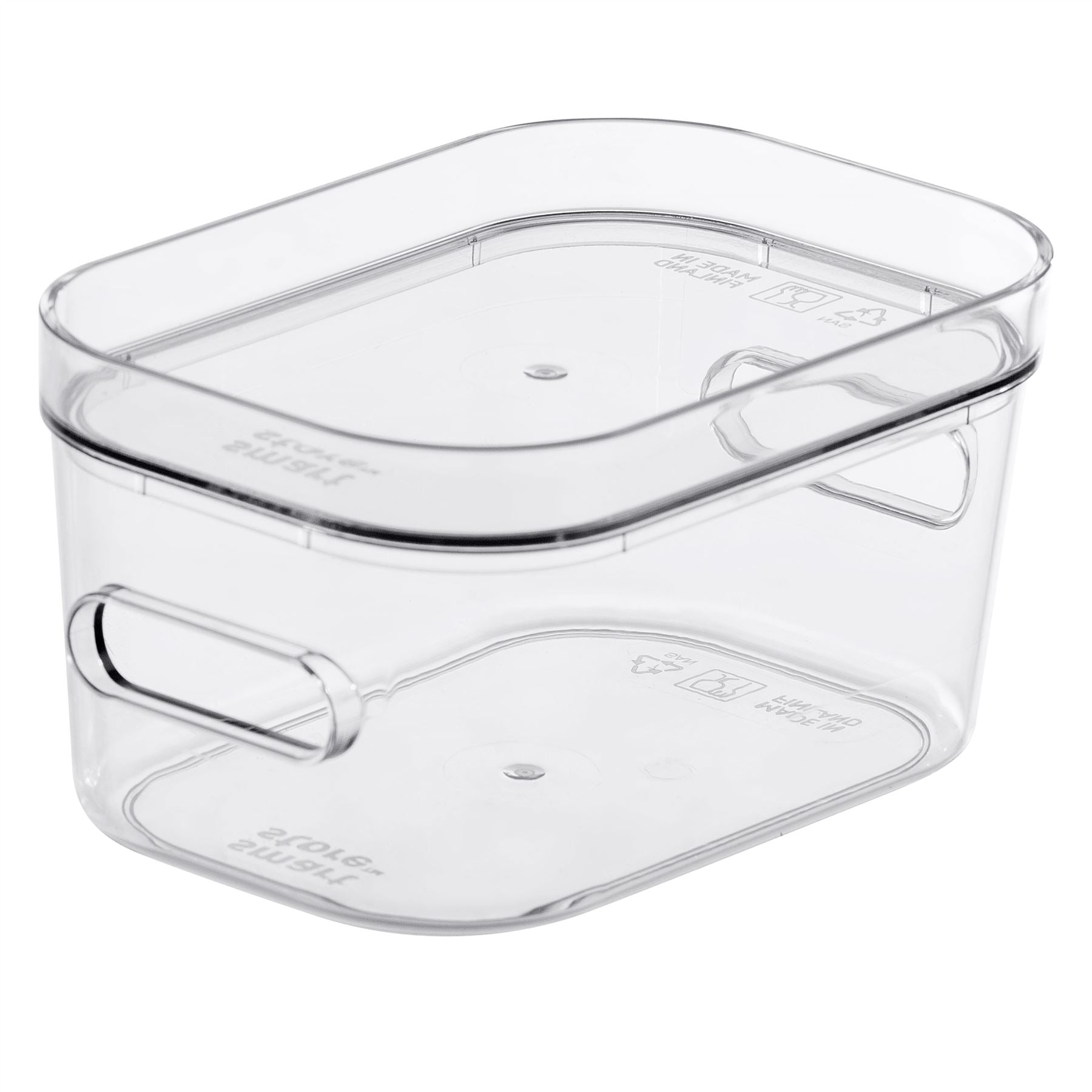 Extra Small Stacking Lidded Fridge Storage Box - Image 4