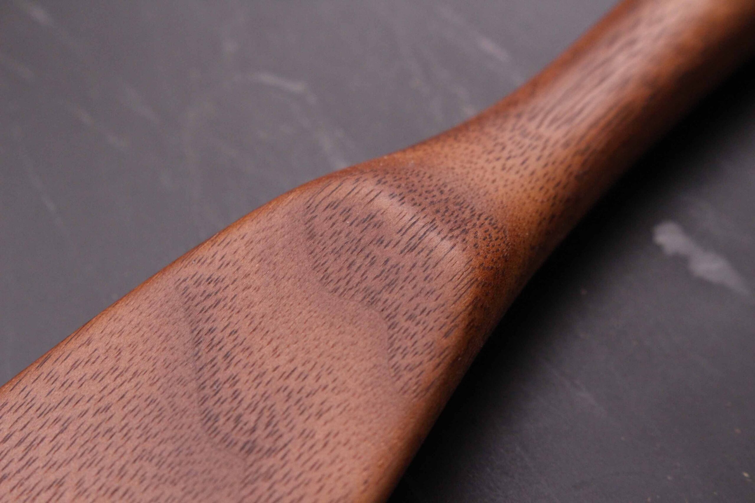 Handmade wooden right handed spurtle kitchen utensil carved from Walnut wood - Image 8