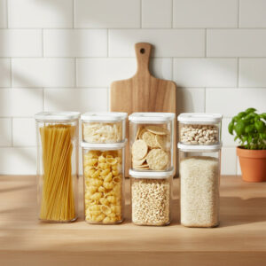 Mepal 7 Piece Storage Set – Airtight Kitchen Canisters