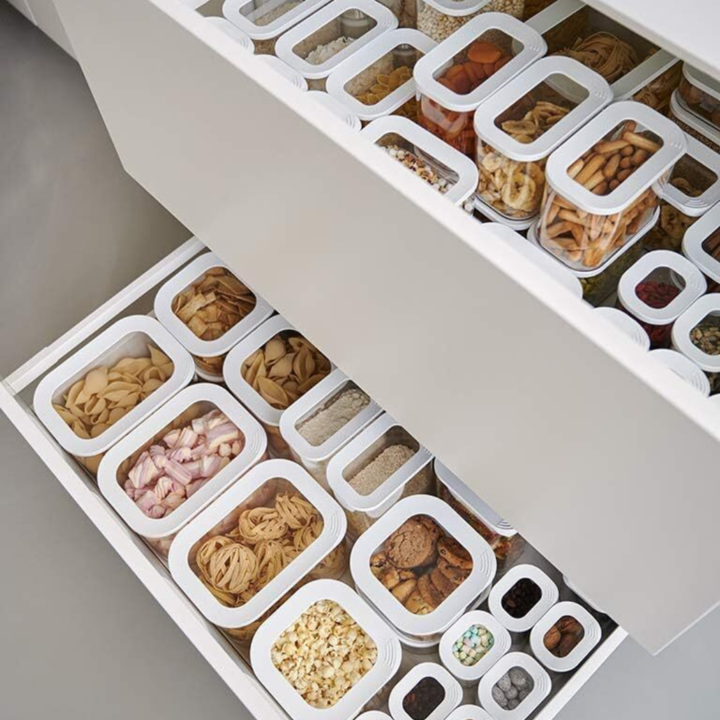 7 Piece Airtight Kitchen Storage Canister Set - Image 3